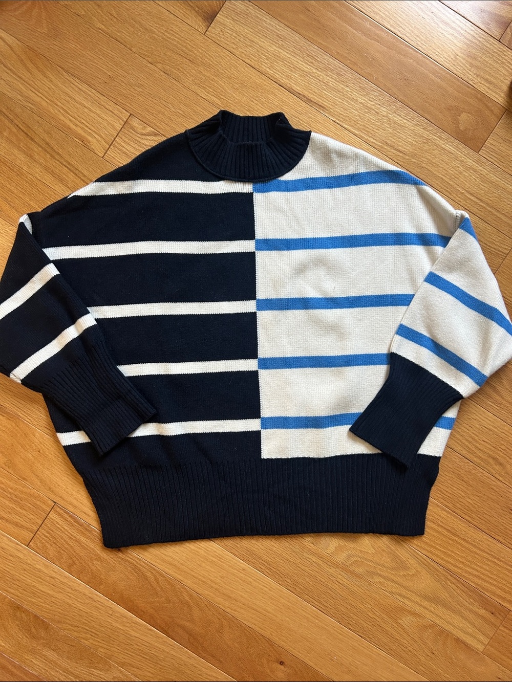 Altar’d State Mock Stripe Sweater